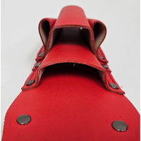 コヅチ work time 3連チェーン ツール4丁差 床皮サック レッド CH-03RD 1個（直送品）