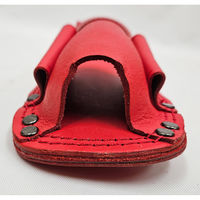 コヅチ work time 3連チェーン ペンドラ差 床皮サック レッド CH-05RD 1個（直送品）