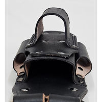 コヅチ work time 3連チェーン 板金鋏 つかみ箸差 床皮サック ブラック CH-08BK 1個（直送品）