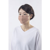 アイリスオーヤマ 美フィットマスク ふつう ピンクベージュ　PK-B7MPB　プリーツ 1パック(7枚入)