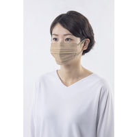 アイリスオーヤマ 美フィットマスク ふつう シルクベージュ　PK-B7MSB プリーツ　1パック(7枚入)