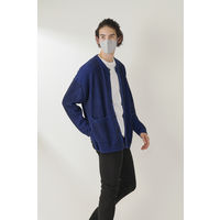 アイリスオーヤマ DAILY FIT MASK 立体 ふつうワイドサイズ ニュアンスグレー　1パック(5枚入)