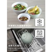 シービージャパン 抗菌耐熱レンジボウル 18cm グリーン 4573306866428 1個