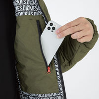 コーコス信岡 ワッシャーファイバーダウンフーディージャケット ブラック M D-23001 1着（直送品）