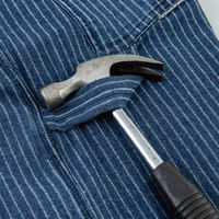 コーコス信岡 ストレッチウォバッシュオーバーオール ライトインディゴ 3XL D-699 1着（直送品）