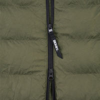 コーコス信岡 ワッシャーファイバーダウンフーディーベスト アーミー M D-23009 1着（直送品）