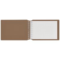 マルマン ミニサイズくるっとリングセット バインダー ブラウン FMR9SETA-07 1セット（1冊×3）