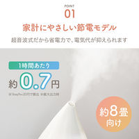超音波式アロマ加湿器 SHIZUKU touch+ AHD