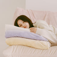 nishikawa　西川　バイカラー毛布　hauu　もちもちブランケット　ニューマイヤー　洗える　寝具　インテリア　NEWブランド　ラベンダー