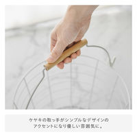 武田コーポレーション キャスター付き ワイヤーバスケット3段 Y3-KW37BK 1箱(1個入)（直送品）