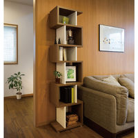 大洋 Shelfit リエール 幅440×奥行301×高さ1773mm ホワイト LI 1845R WW&SB 1台（直送品）