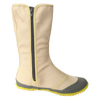 福山ゴム工業 ノーカーズ 長靴 25.0cm NK-10/ベージュ/25.0 1足（直送品）