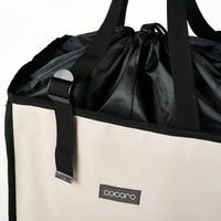 レップ ショッピングカート ハンディトートカート 保冷保温 折り畳み式 30L グレー 542514 1個