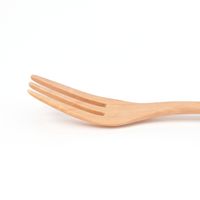 ウッドカトラリーフォーク（S） ブラック LAKOLE/ラコレ