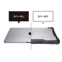 サンワサプライ  MacBook Air用プロテクトカバー IN-CMACA1308CL（直送品）