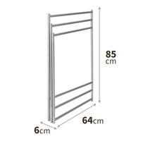 天馬 ポーリッシュ インテリア物干し タオルスタンド PSI-06 1セット（3個）