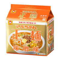 マルちゃん正麺　袋麺　定番（しょうゆ・みそ・しお）3袋 15食 セット