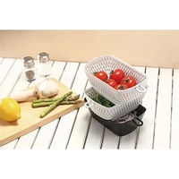 ヒロショウ 角型チリトリザルボウル フタ付き CZBS-04 1式（直送品）