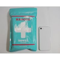 アズワン レスキュープラスタオル 3枚入 67-8176-64 1袋(3枚)（直送品）