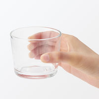 無印良品 ソーダガラス カップ 約直径8.4cm 良品計画