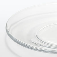 無印良品 ソーダガラス プレート 大 約直径23cm 1セット（1枚×3） 良品計画