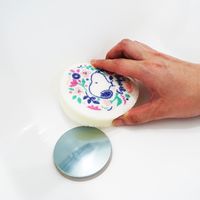 スヌーピー 洗面台クリーナー フラワー フック付 1個 創和