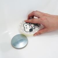 スヌーピー 洗面台クリーナー ドット フック付 1個 創和