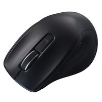 ナカバヤシ 無線静音 5ボタン BlueLEDマウス ブラック MUS-RKF226BK 1個