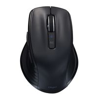 ナカバヤシ Bluetooth静音 5ボタン BlueLEDマウス ブラック MUS-BKF228BK 1個