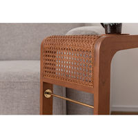 東谷 ROOM ESSENCE サイドテーブル 幅300×奥行400×高さ550mm ブラウン PM-502BR 1台（直送品）