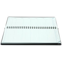 マルマン 【2025年版】縦型 週間ダイアリー(見開き片面1週間) 月曜始まり ブラック 582-25 1冊（直送品）