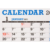 高橋書店 【2025年版】エコカレンダー壁掛 A2 年間 ポスタータイプ 月曜始まり E7 1セット(1冊×2)（直送品）