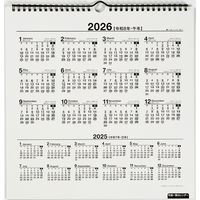 高橋書店 【2025年版】エコカレンダー壁掛 A3変型 月曜始まり E17 1冊（直送品）