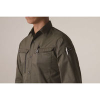 バートル 長袖シャツ ミルスグリーン L 6215-14-L 1枚（直送品）