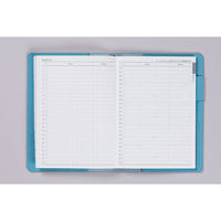 高橋書店 【2025年版】リシェル8 A6 バーチカル 月曜始まり シャロウブルー 218 1冊（直送品）