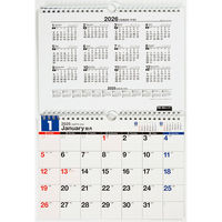 高橋書店 【2025年版】エコカレンダー壁掛 B5×2面 2カ月一覧 E91 1冊（直送品）