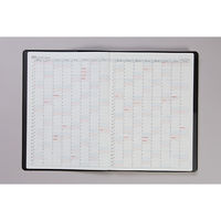 高橋書店 【2025年版】デスクダイアリー B5 バーチカル 月曜始まり 黒 94 1冊（直送品）