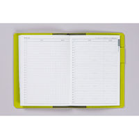 高橋書店 【2025年版】リシェル2 A6 見開き1週間 月曜始まり ベビーリーフグリーン 212 1冊（直送品）