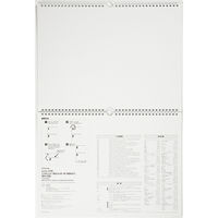 高橋書店 【2025年版】エコカレンダー壁掛 B4×2面 2カ月一覧 月曜始まり E76 1冊（直送品）