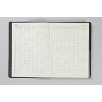高橋書店 【2025年版】ビジネス日誌 B5 見開き1週間 月曜始まり 黒 58 1冊（直送品）