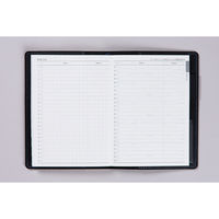 高橋書店 【2025年版】リシェル1 A6 片側1週間+ノート 月曜始まり スレートブラック 211 1冊（直送品）