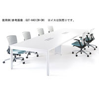 【軒先渡し】ニシキ工業 ビッグテーブル 幅3600×奥行1200×高さ720mm ペールウッド AGUT-B3612W-PL 1台（直送品）