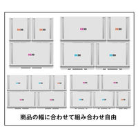 SANKA コンビネーションケース 52×30 ホワイト/ホワイト CBC-5230 WH/WH 1ケース(3個)（直送品）