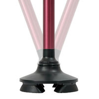 サンファミリー モリス 折りたためる安心ステッキ ワイン 1本