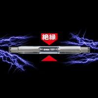 エスコ 130mm 電気メーター用絶縁ドライバー EA557BZ-1 1セット(2本)（直送品）