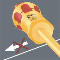 Wera Werk ヴェラ 6本組絶縁ドライバーセット + ー 051575 51575 1セット（直送品）