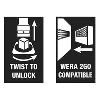 Wera Werk ヴェラ 1/2SQソケット用ホルスター 136408 1個（直送品）