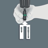 Wera Werk ヴェラ 10点組 ビットチェック バイトーション ビットセット 347153 1セット（直送品）