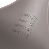 ナイロンおたま（メモリ付き） チャコール LAKOLE/ラコレ