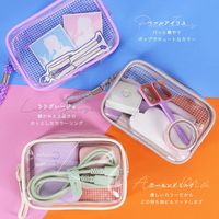 MOTTERU keptコラボガジェットーポーチ(127*56*83mm) ラテグレージュ MOT-ACCPCH01-GY 1個